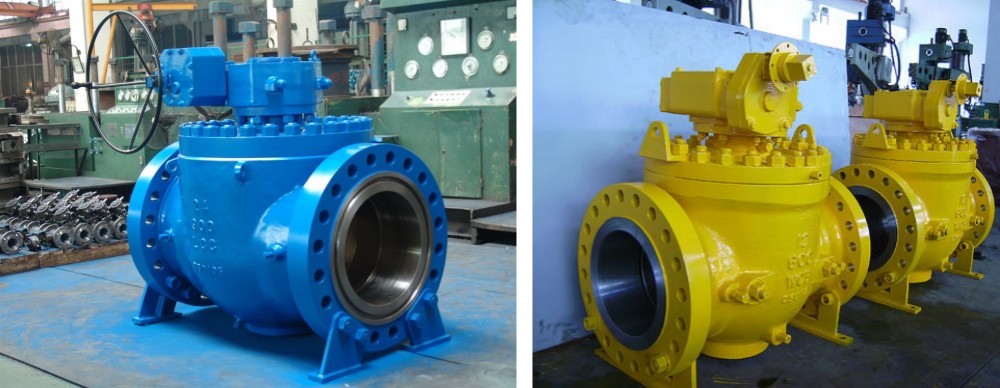 Api D Top Entry Trunnion Flanged Ball Valve Jxon Valve Co Ltd