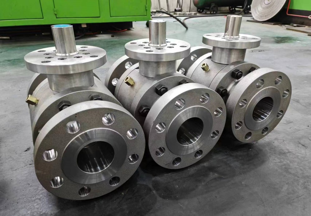 Forged Steel Metal Seated Trunnion Flanged Ball Valve JXON Valve Co