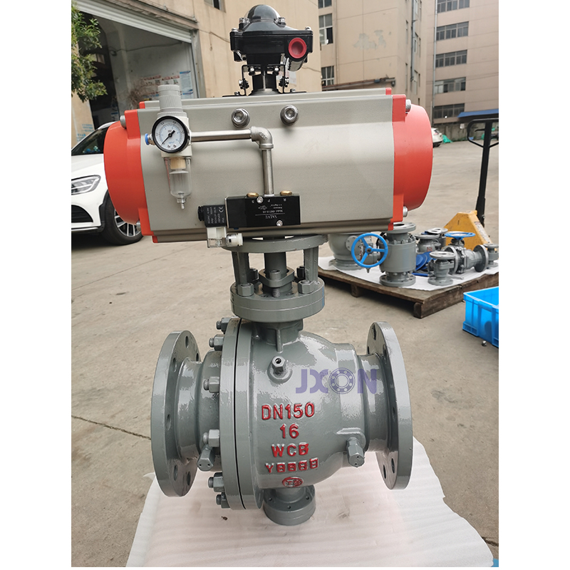 API 6D Trunnion Mounted Flanged Ball Valve