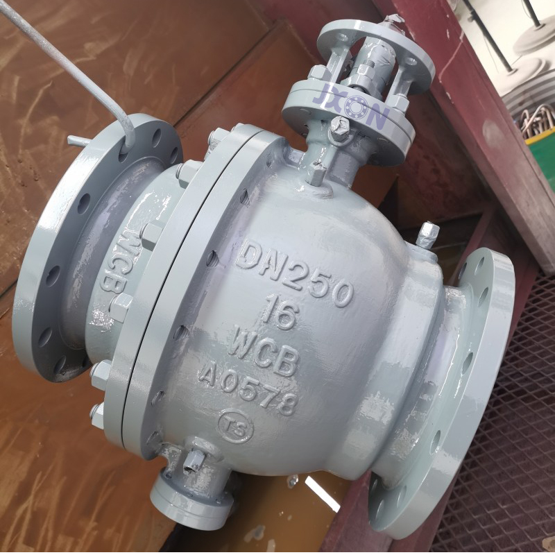 Cast Steel Trunnion Mounted Flanged Ball Valve