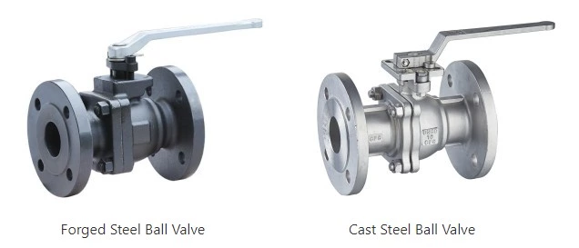 Válvula de bola de acero forjado