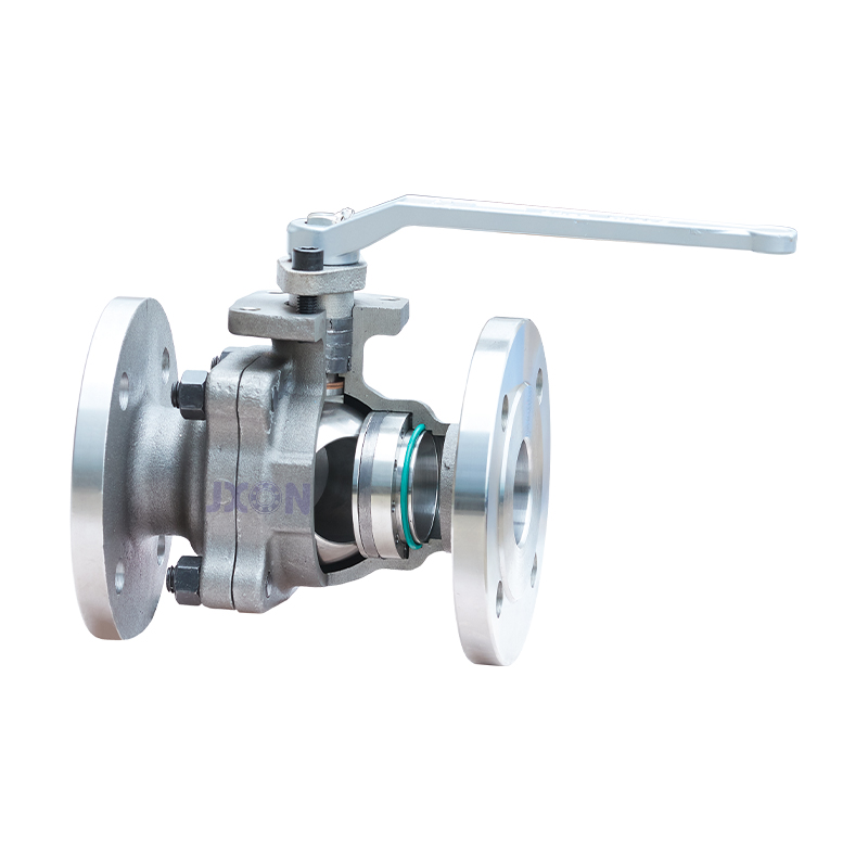 Forged Steel Metal Seated Flanged Ball Valve