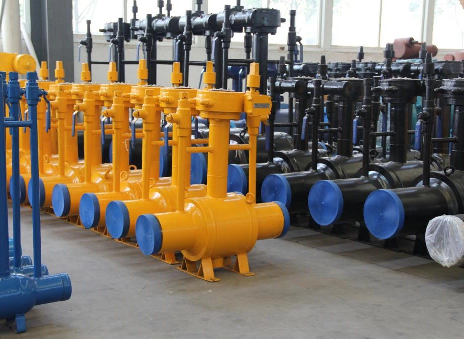 Válvula de bola completamente soldada