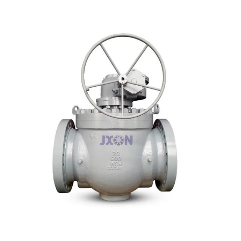 Válvula de bola de entrada superior de muñón