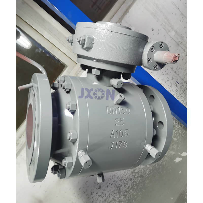 Worm Gear Trunnion Flanged Ball Valve