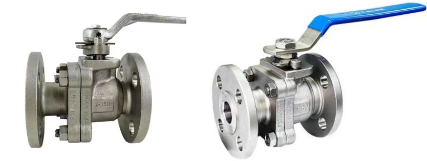 Partes del cuerpo de la válvula de bola