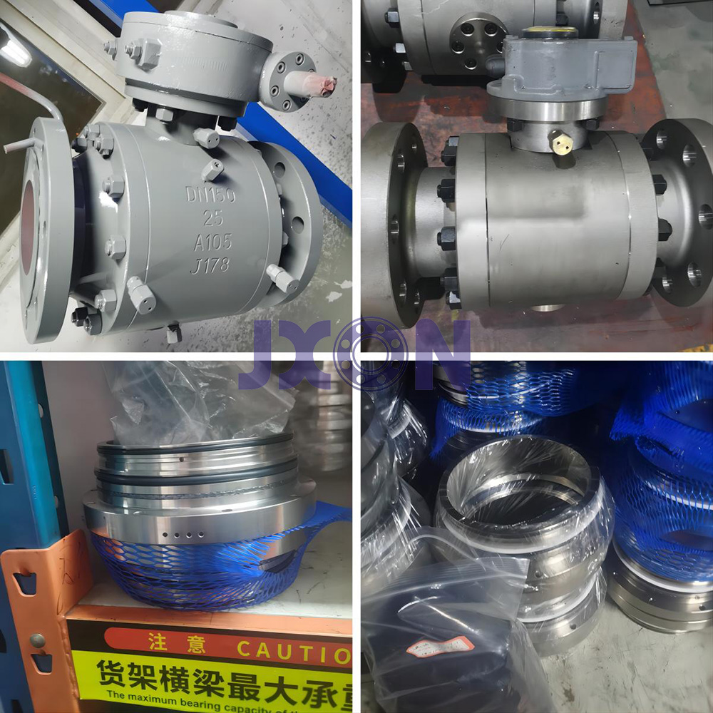 Forged Steel Metal Seated Trunnion Flanged Ball Valve Jxon Valve Co