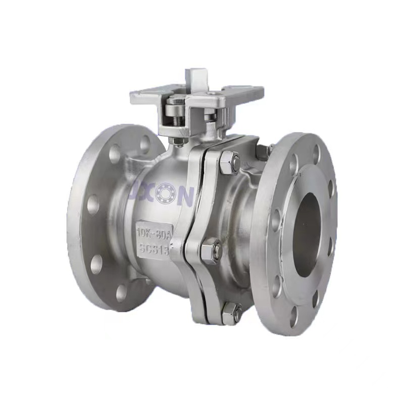 JIS 5K 10K 16K Cast Steel Flanged Ball Valve