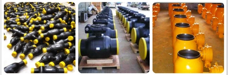 صمام كروي ملحوم بالكامل API 6D