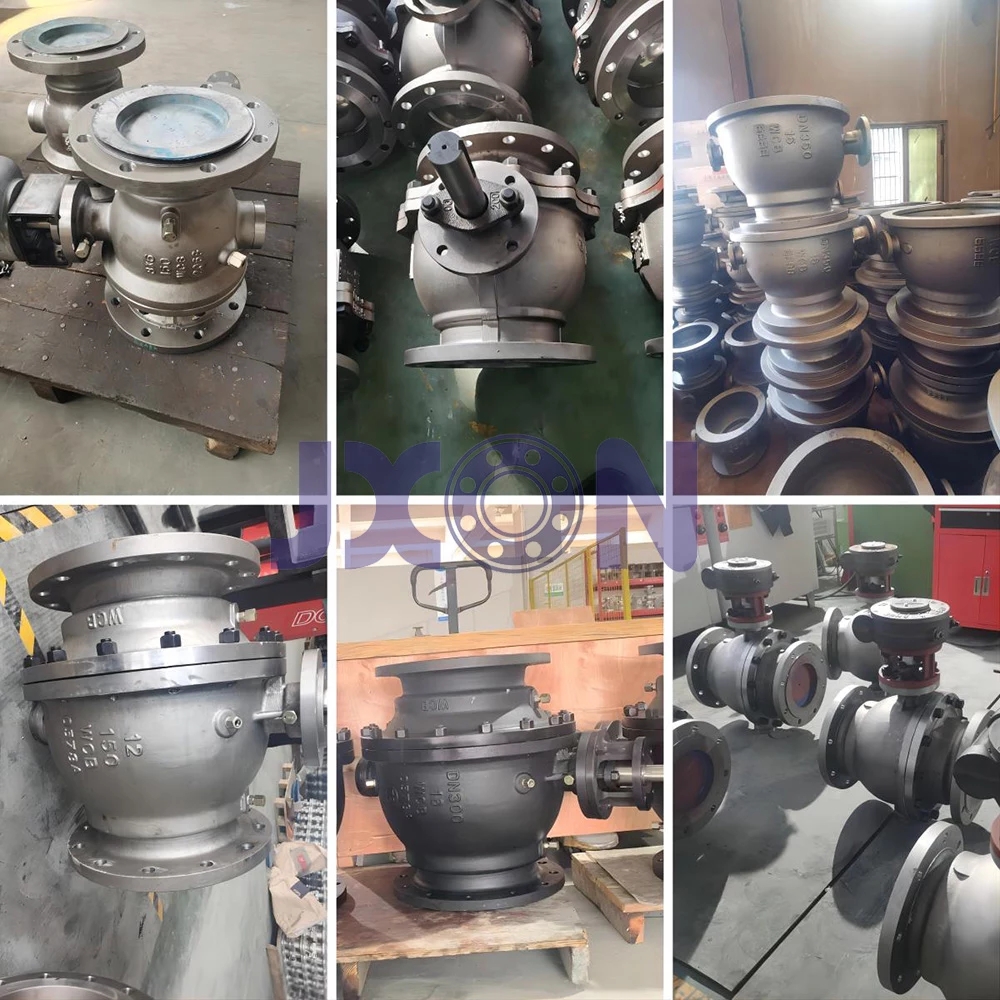 Metal Seated Trunnion Mounted Flanged Ball Valve Jxon Valve Co Ltd