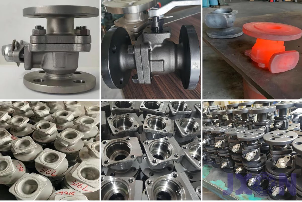 Válvula de bola flotante de asiento blando