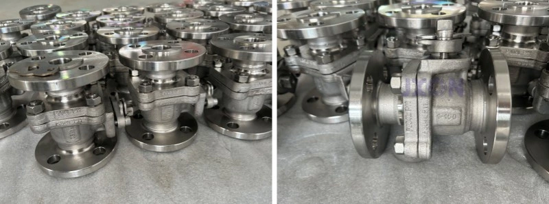 Válvulas de bola de cloro líquido