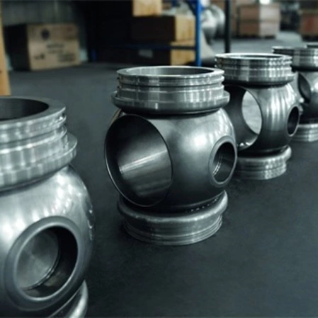 Válvula de bola sellada de metal a metal