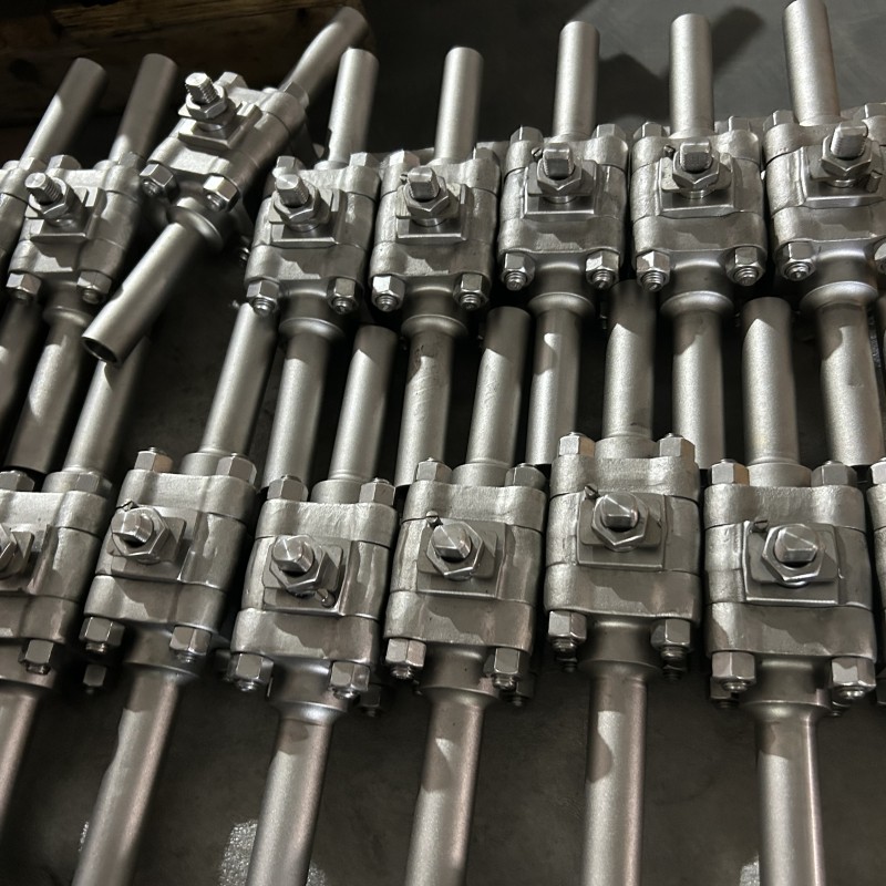 3PC Forged Steel High Pressure Ball Valve