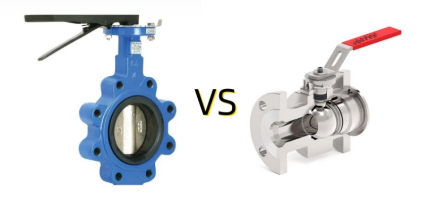 ¿Cuáles son las diferencias entre válvulas de bola y válvulas de mariposa?