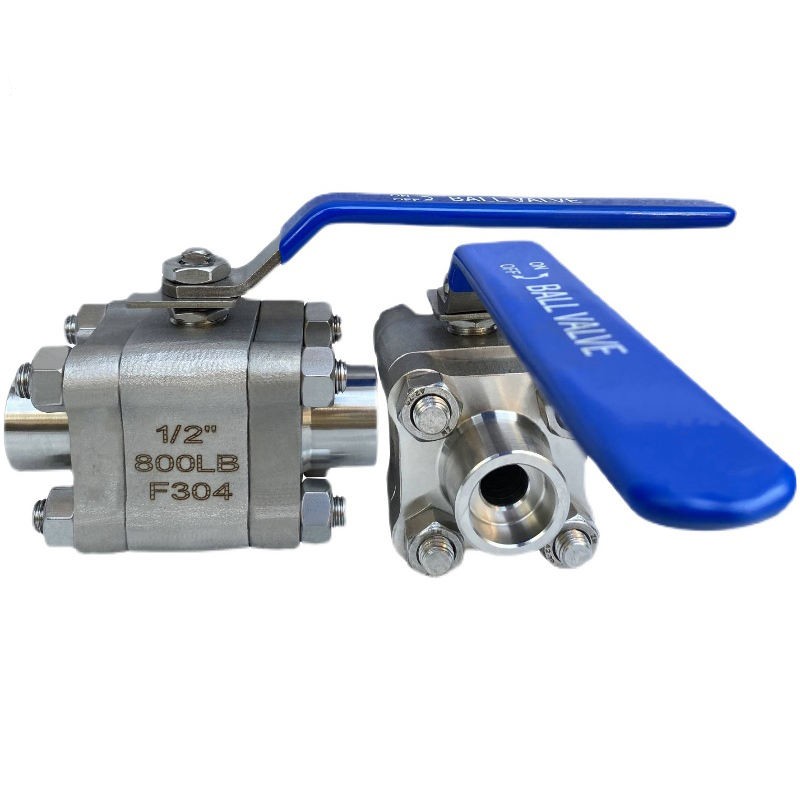 High Pressure Forged Stainless Steel 3PC Ball Valve