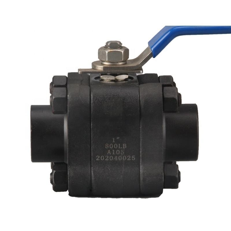 High Pressure Forged Carbon Steel 3PC Ball Valve