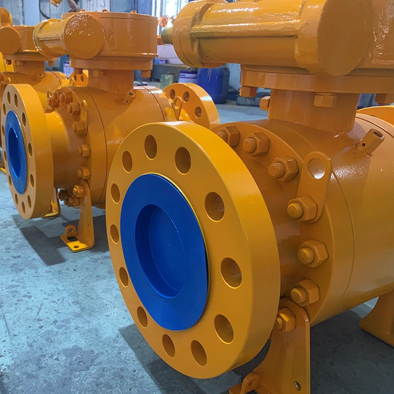 High Pressure Forged Steel Trunnion Ball Valve