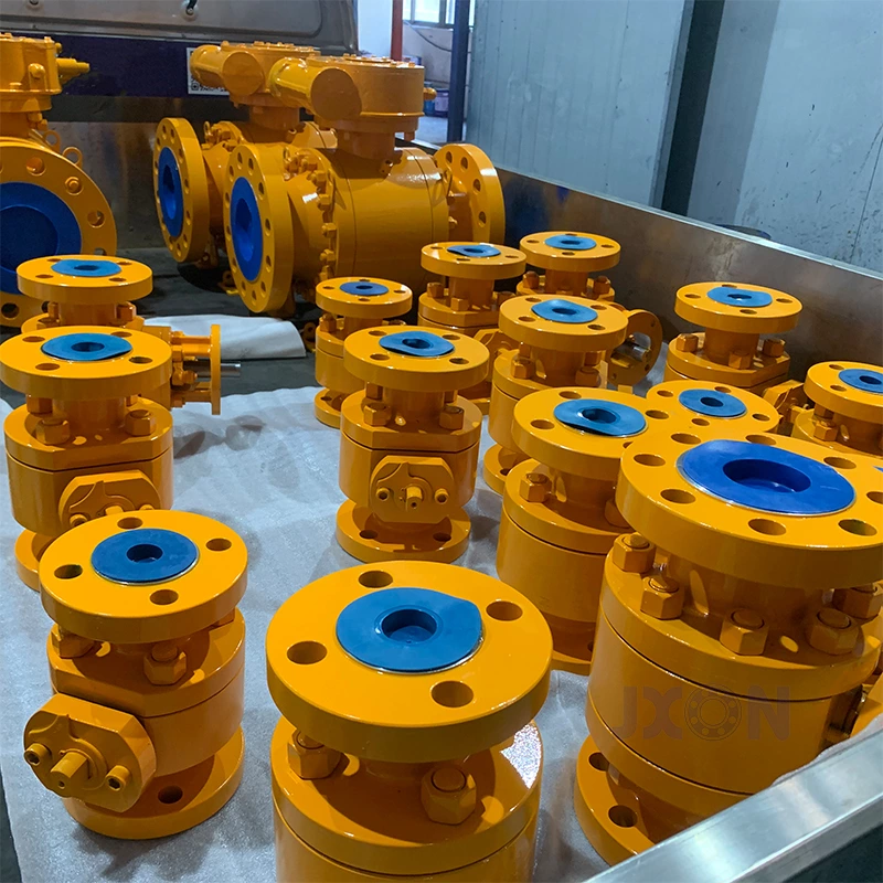 High Pressure Forged Steel Trunnion Ball Valve
