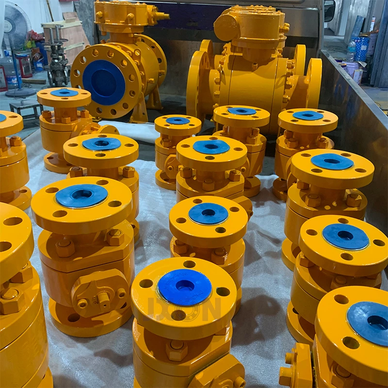 High Pressure Forged Steel Trunnion Ball Valve