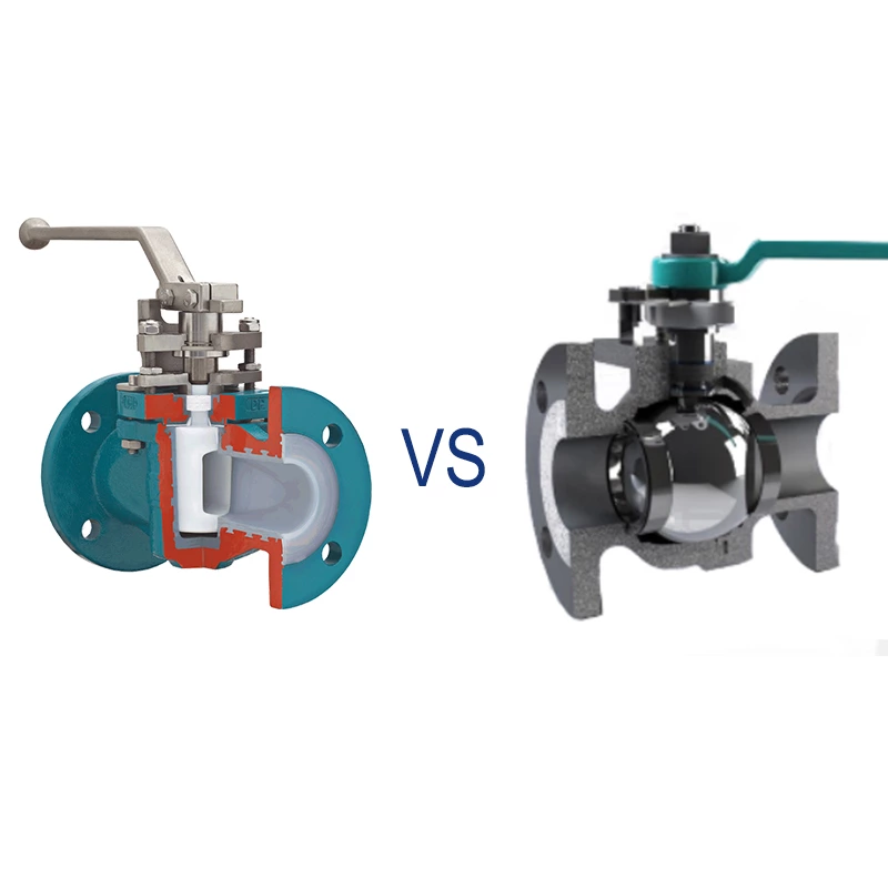 Las diferencias entre válvulas de bola y válvulas de tapón.